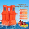 EPE αφρού πορτοκαλιά κολυμπώντας ζωής φανέλλα ζωής πάρκων νερού σακακιών εμπορική για τους ενηλίκους και τα παιδιά