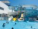 18.5Kw εξοπλισμός νερού χώρου παιχνιδιού μεγάλη πισίνα διαδρόμιο εξωτερικά αξεσουάρ παιδικού χώρου